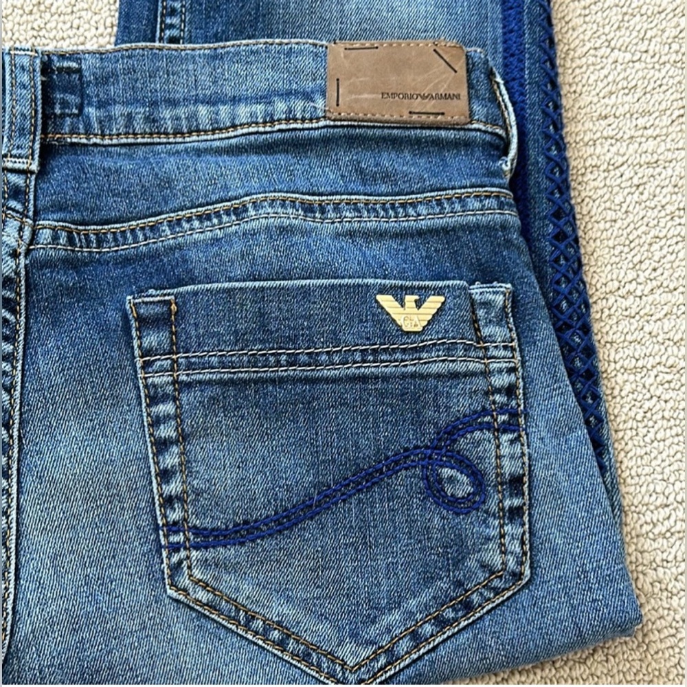 EMPORIO ARMANI “Dakota” Skinny Jeans